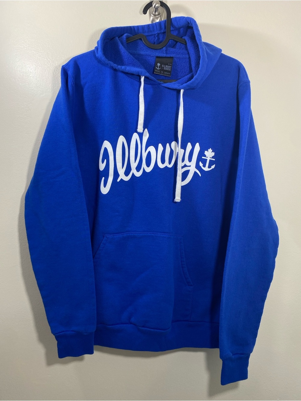 Men's Royal Blue Pullover Hoodie